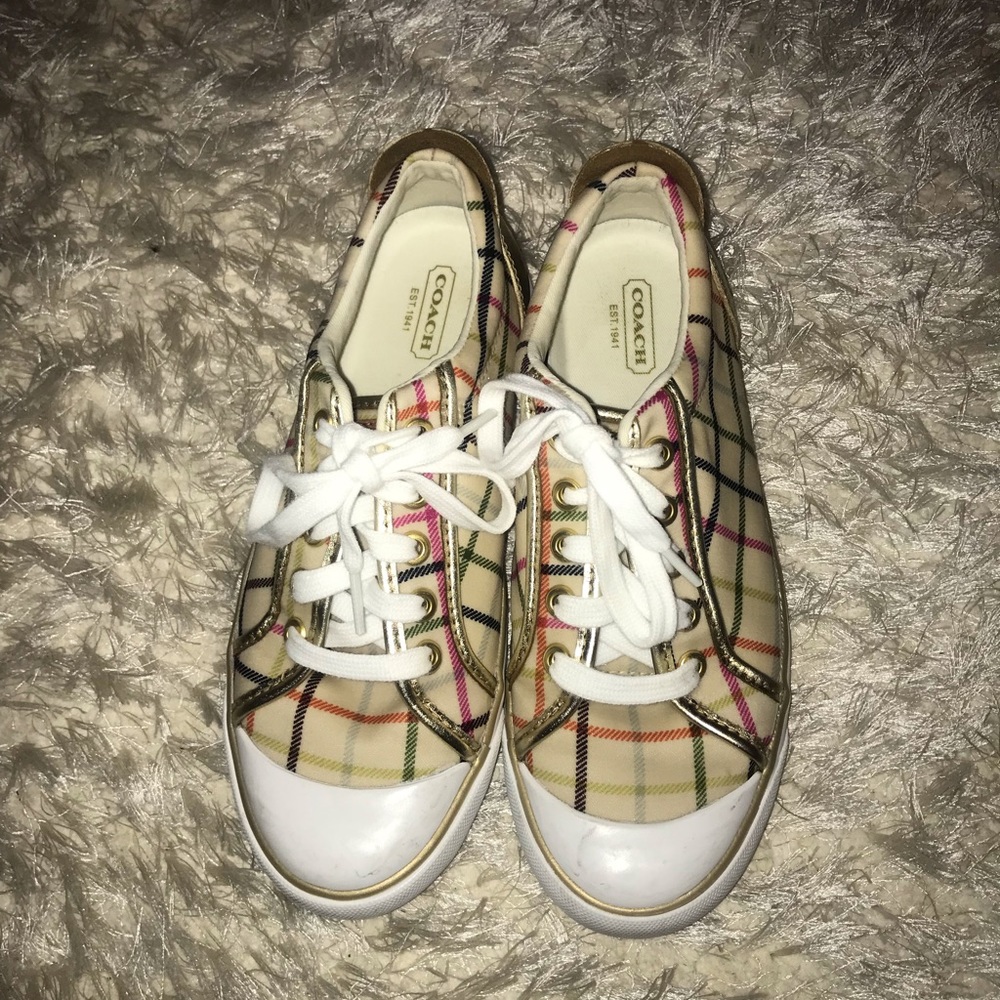 Coach Sneakers Size 7B - Picture 4 of 8